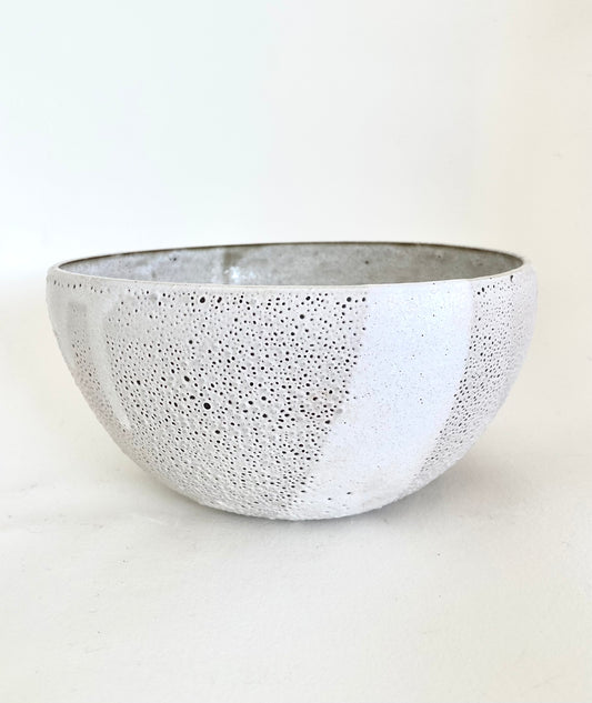 ILS - large cratered serving bowl